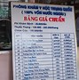 Mẫu Bảng Niêm Yết Giá Phòng Khách Sạn